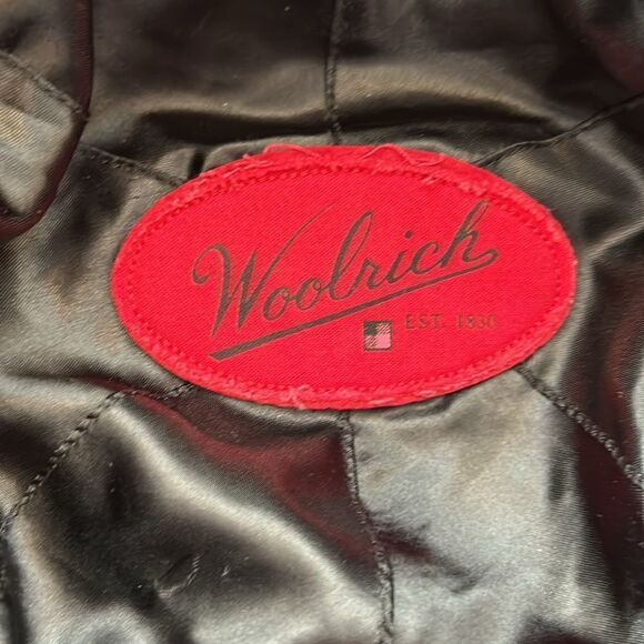 Woolrich Est 1830 Classic Plaid Poly Wool Blend 📄Pageboy/girl snap 🫰 rim cap🧢 - Picture 8 of 17